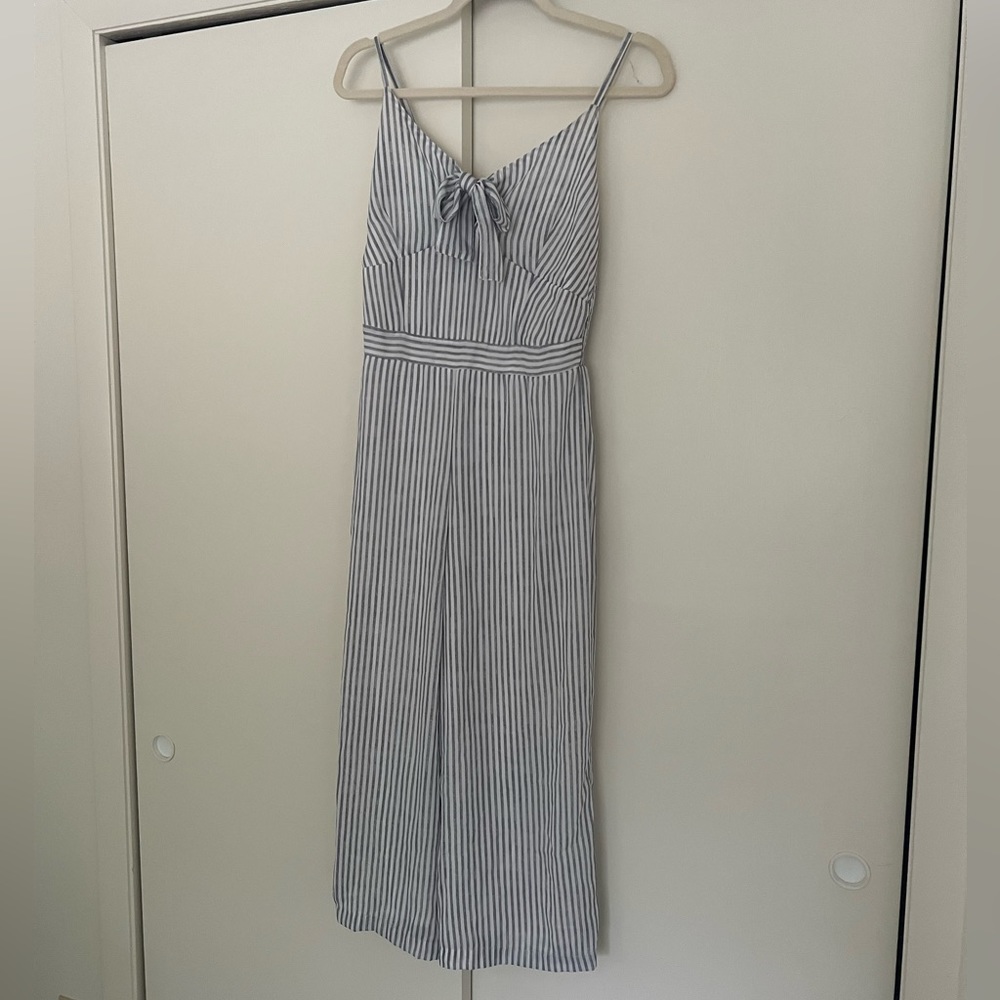 Women’s striped jumpsuit